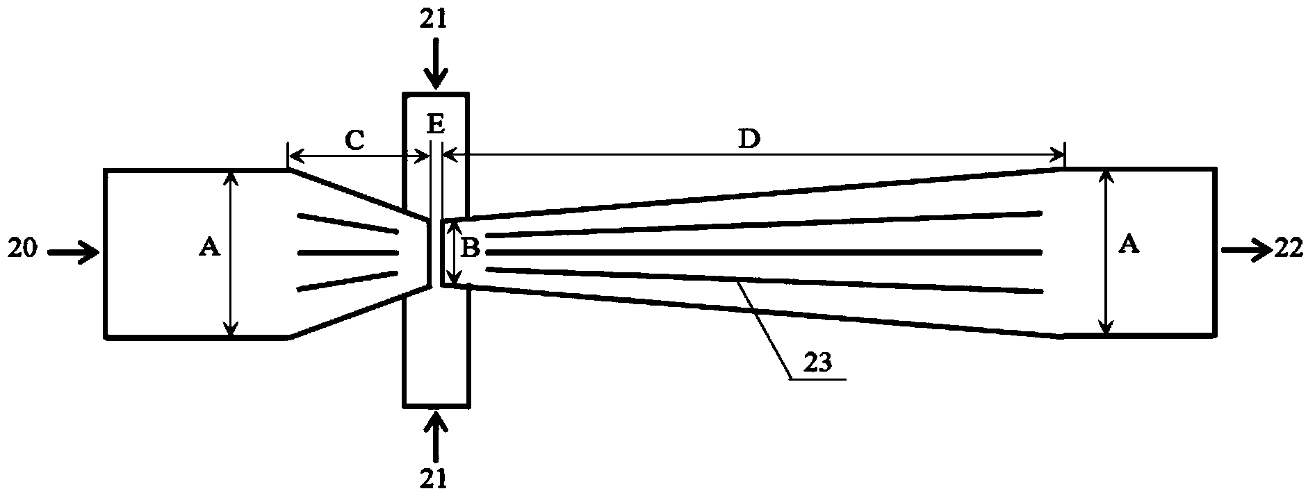 Method for preparing hydroxyl radicals by hydrodynamic cavitation coordinated with high concentration active oxygen