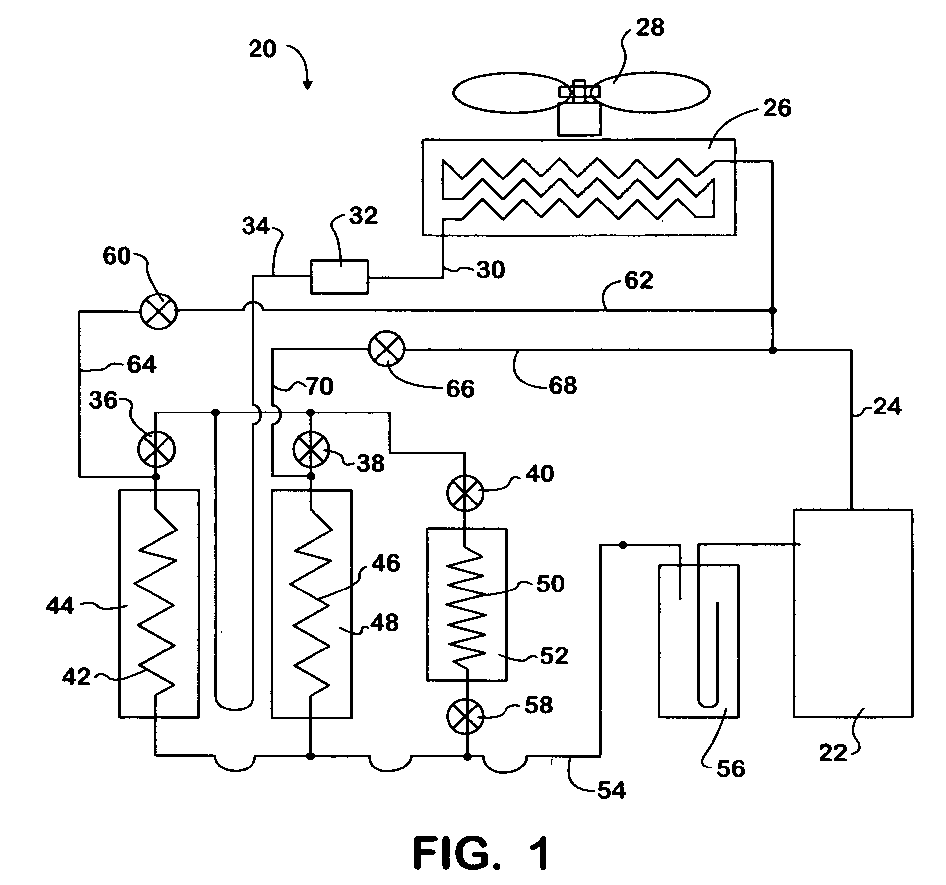 Variable capacity refrigeration system