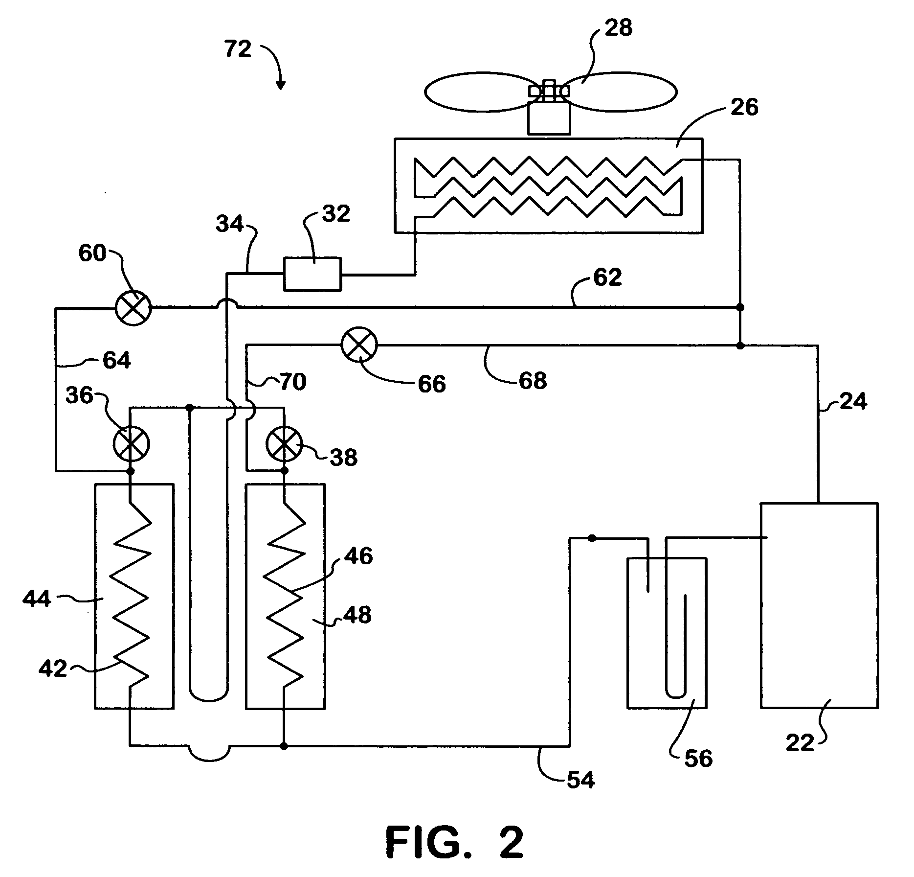 Variable capacity refrigeration system