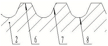 Impact-type composite threaded-connection drilling tool