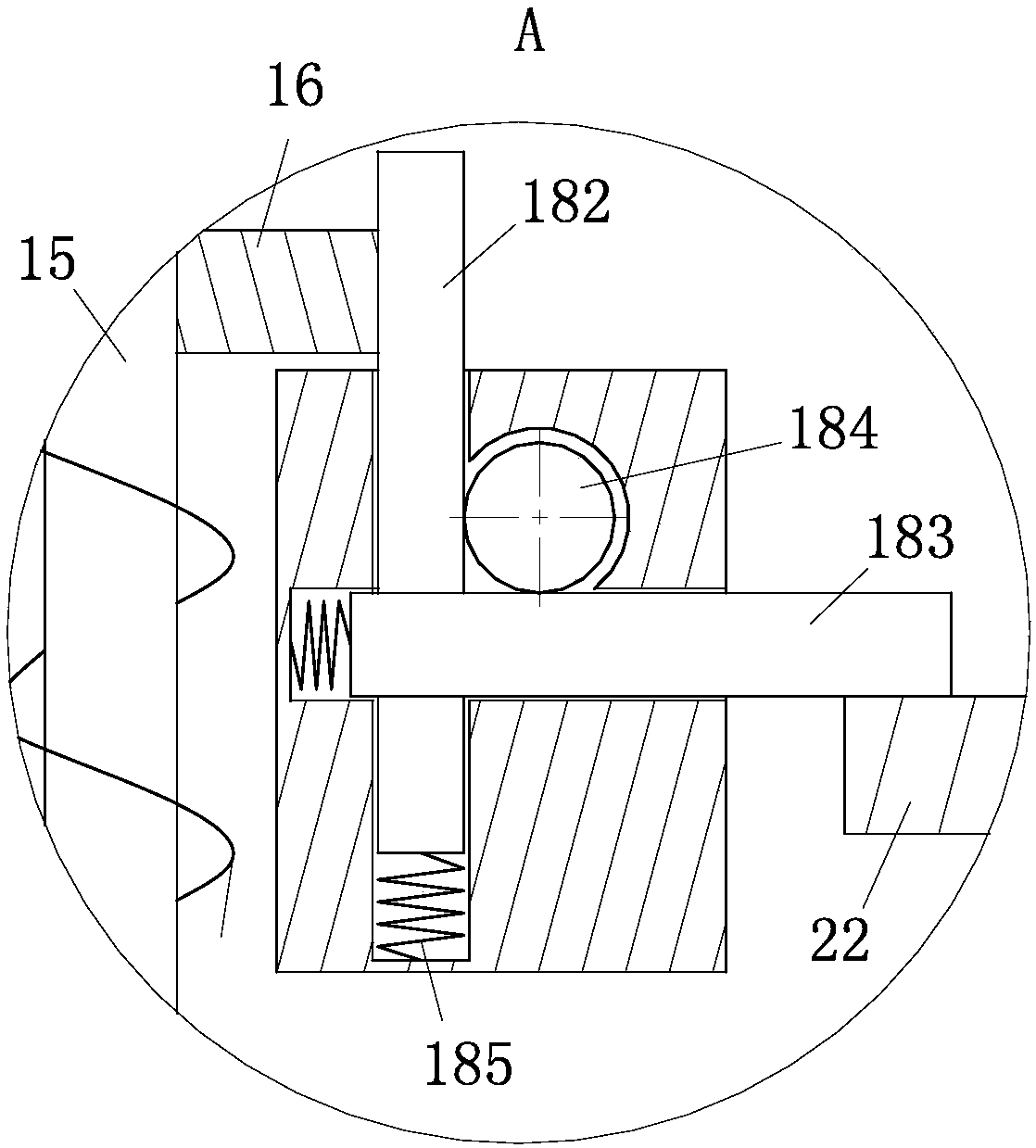 Straw-burning smoke treating system