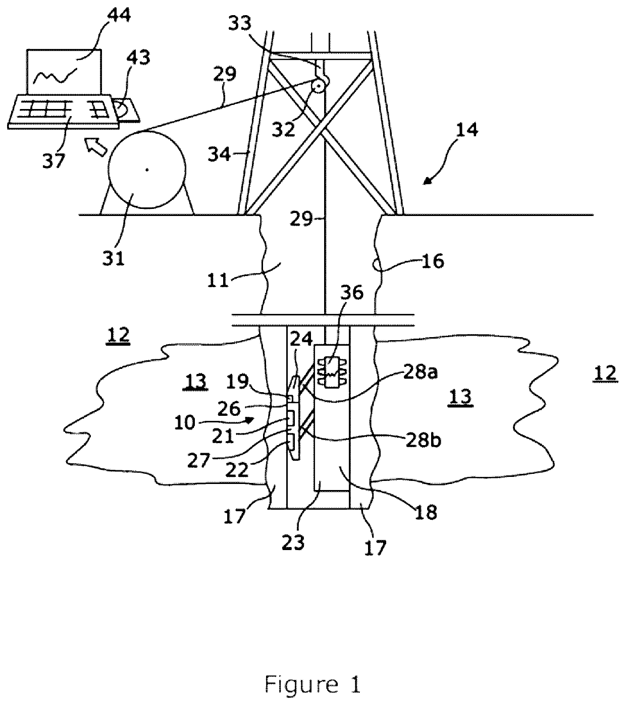 Coaxial reflectometer sensor elements