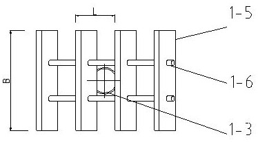 A grid-type shock-reducing flow equalizer