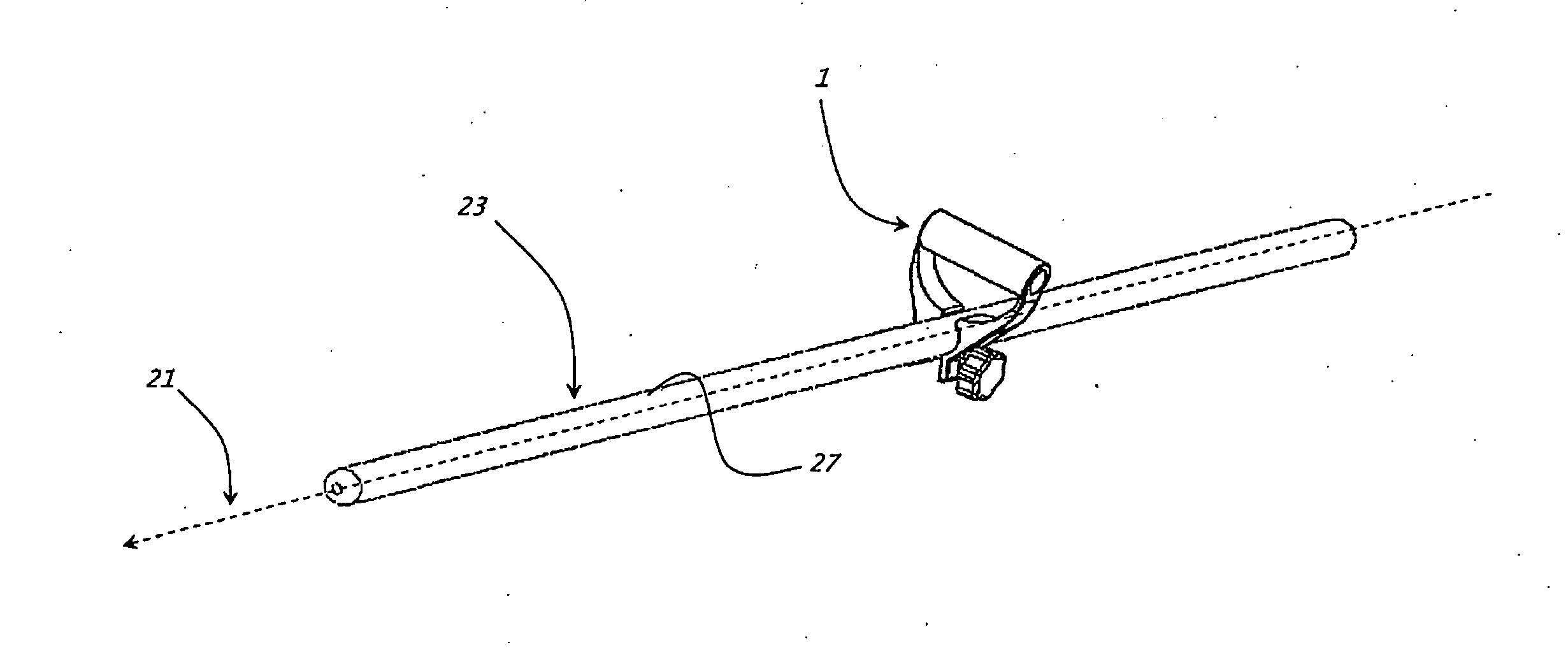 Removable auxiliary handle for tools