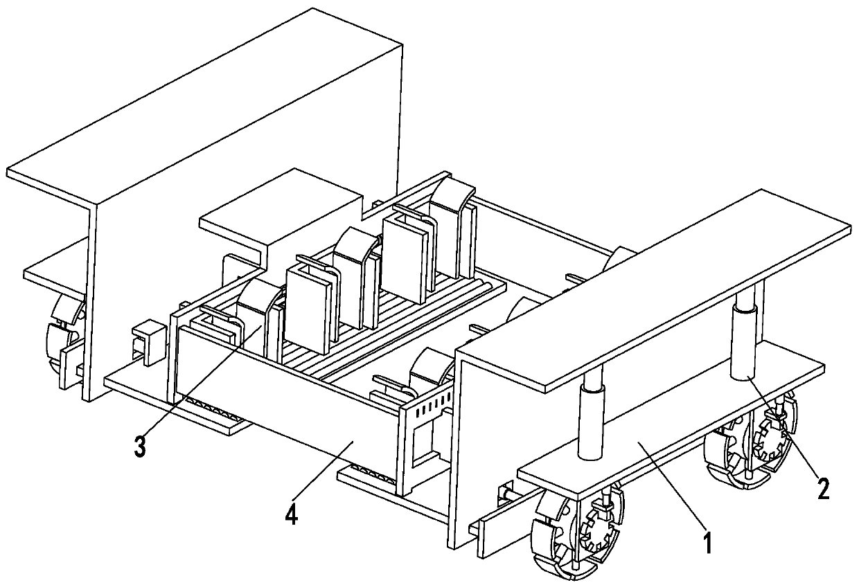 An automatic sleeper spreader for railway construction