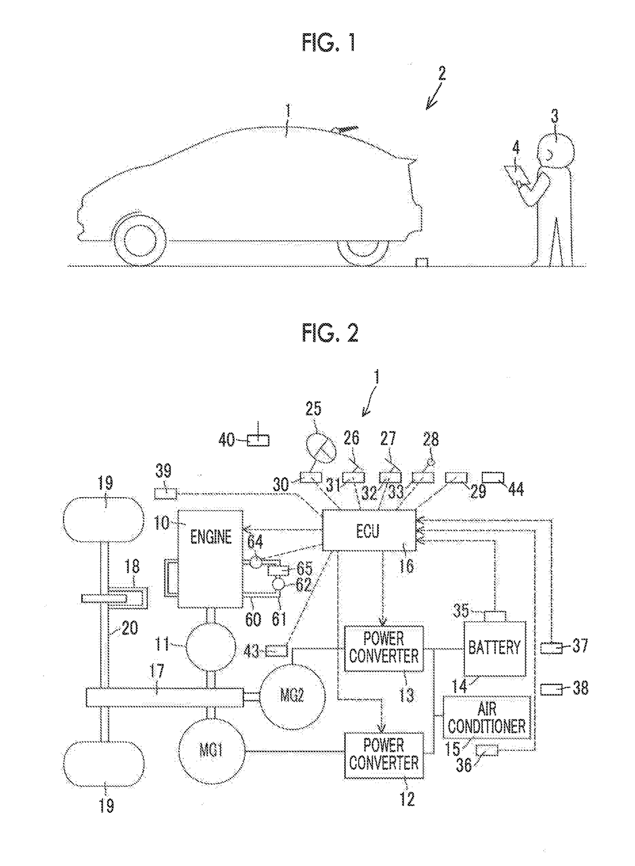 Hybrid vehicle and control method of hybrid vehicle