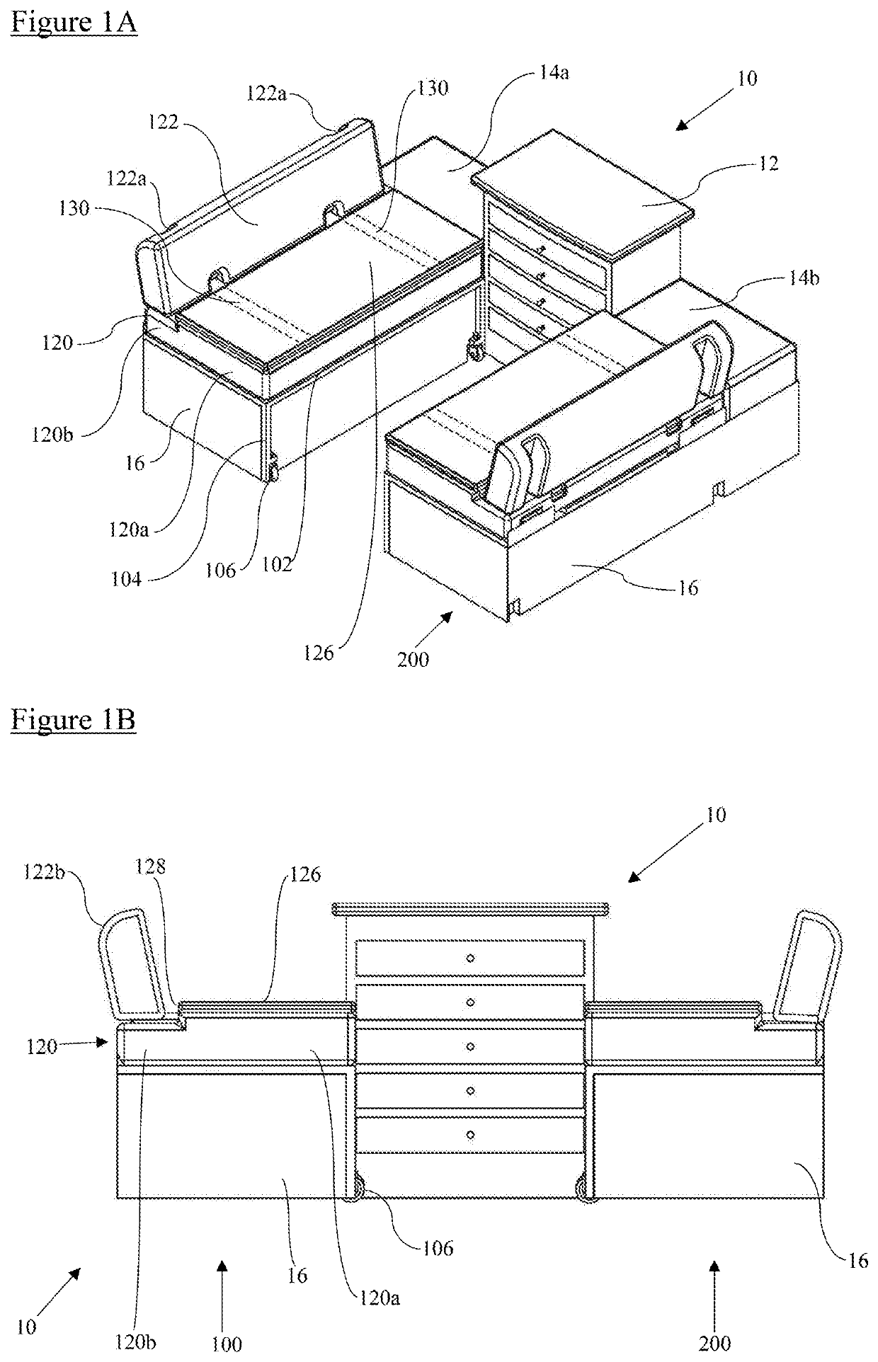 A seat moveable between a seat configuration and a bed configuration