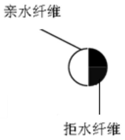 One-way moisture-conducting fabric and preparation method and application thereof