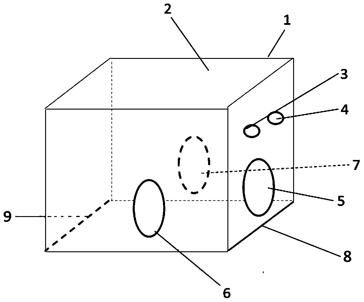 Infection source isolation device and method