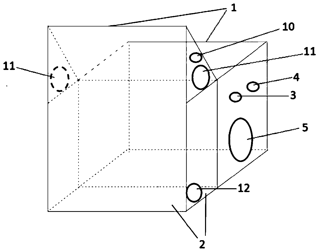 Infection source isolation device and method