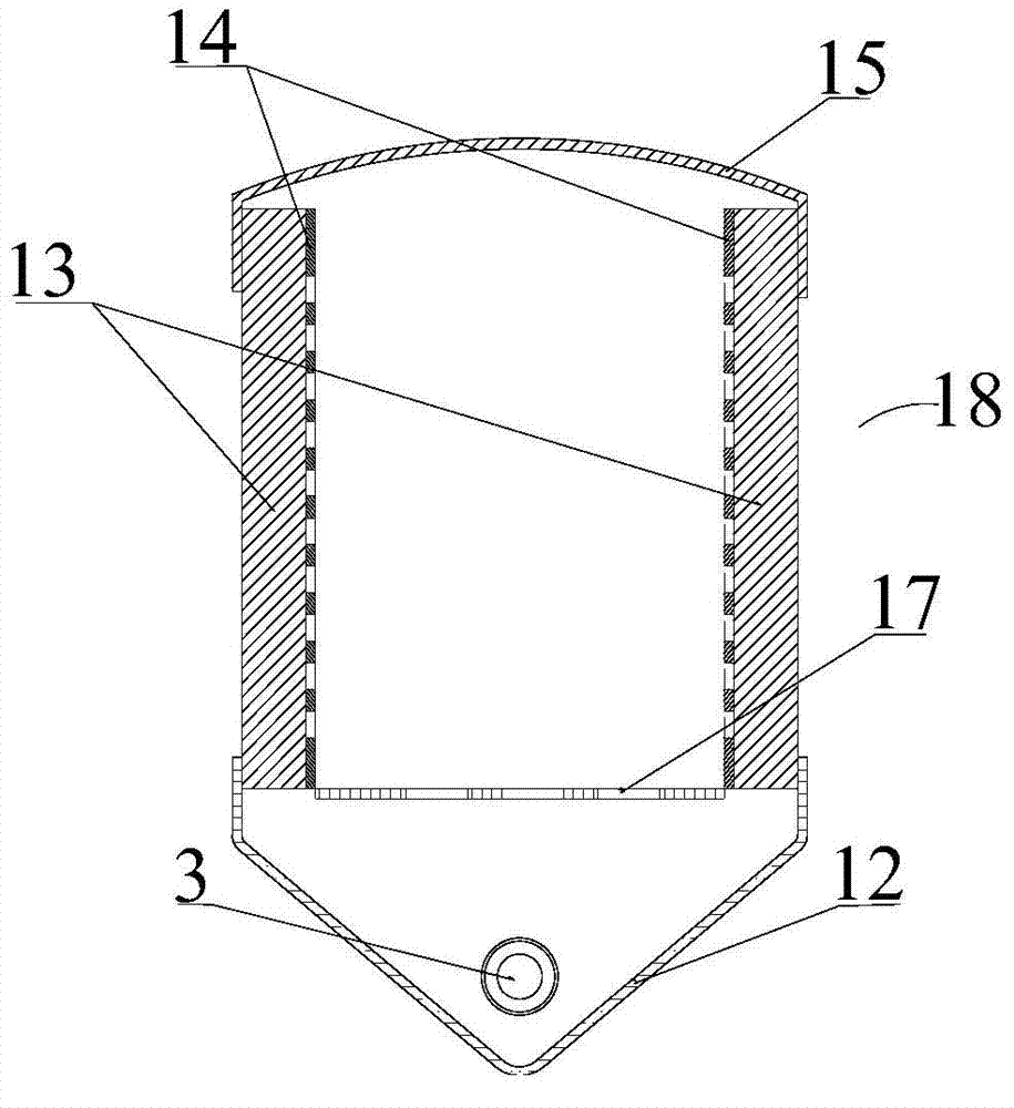 Oil return type condenser and air conditioning system