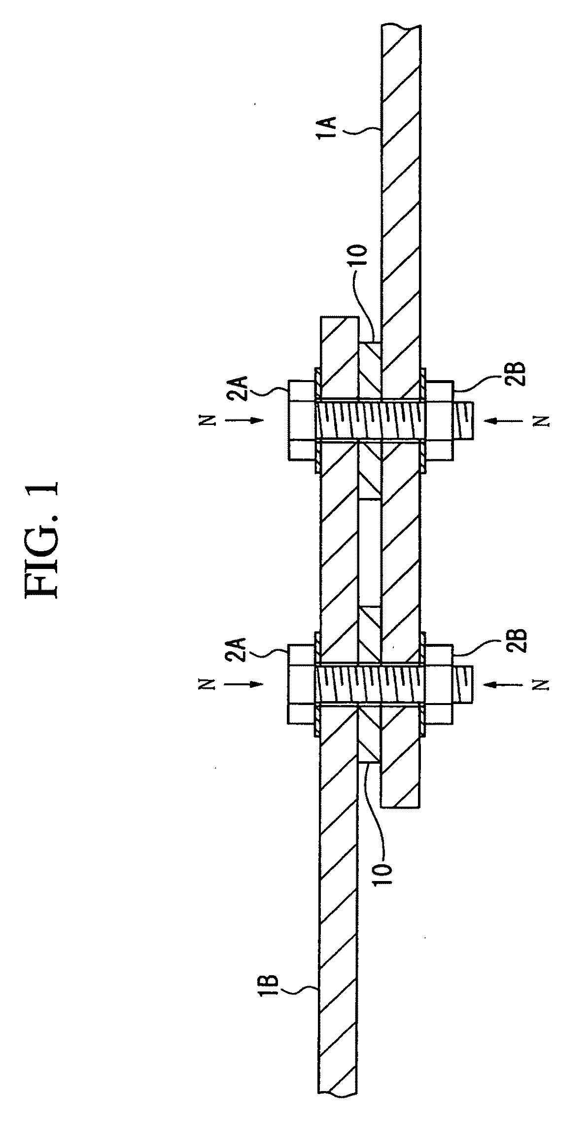 Friction-Joining Steel Plate and Friction-Joining Structure