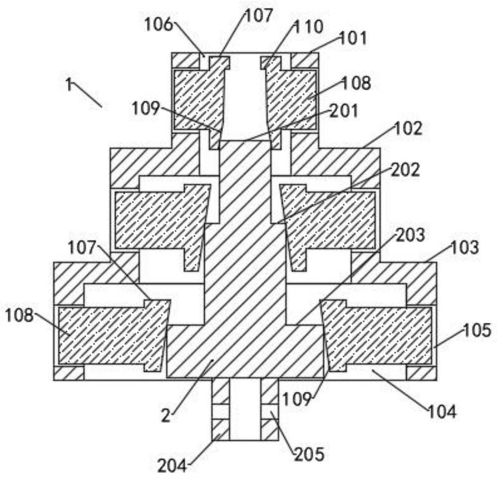 Support for automobile part machining