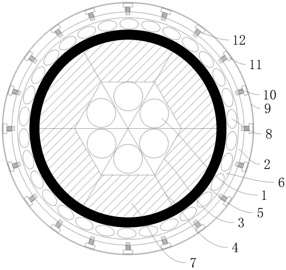 High-compression-resistance cable