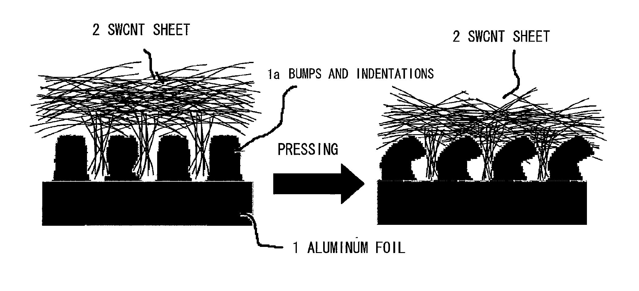 Electrode for electric double layer capacitor and method for producing the same