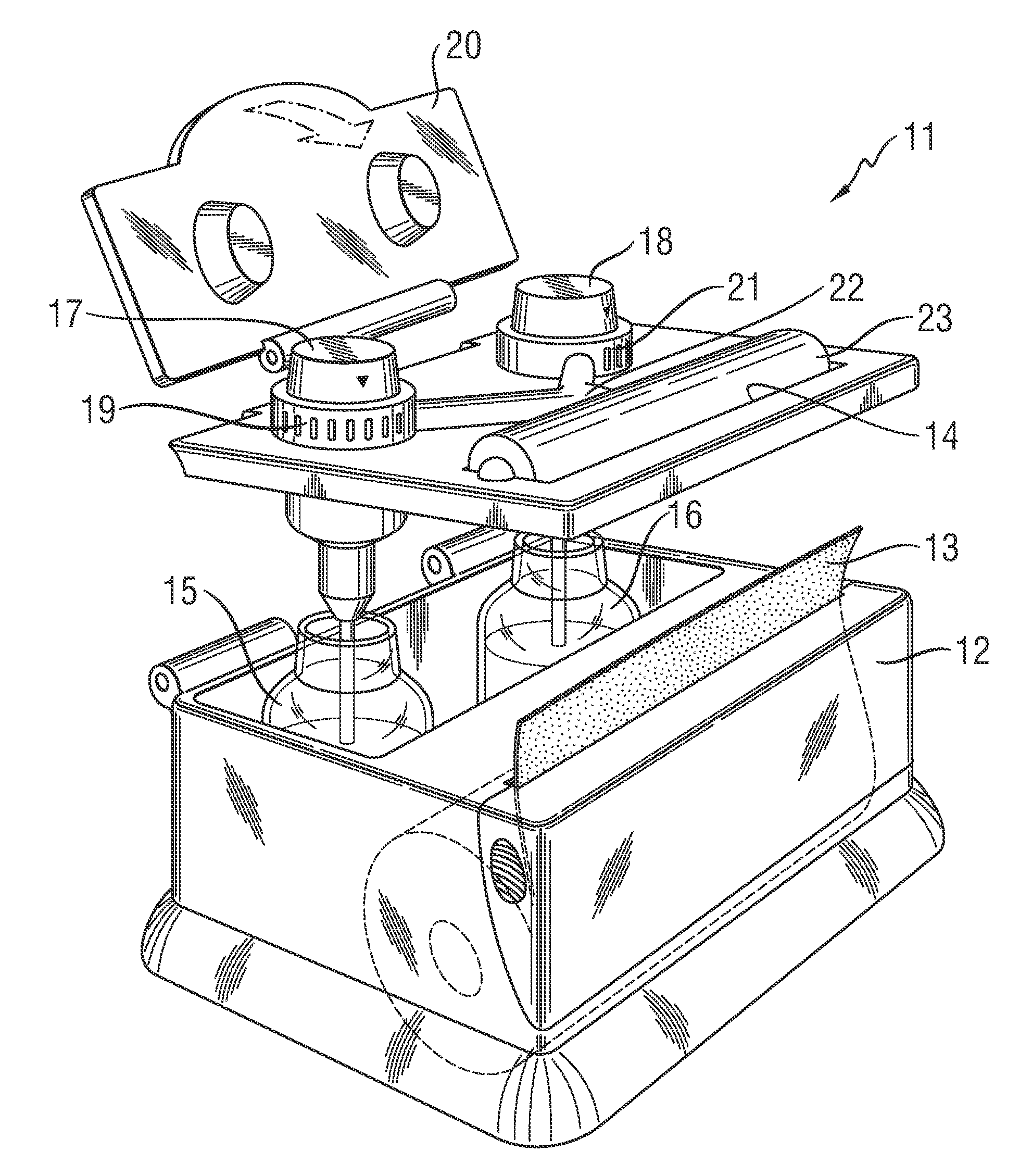 Dispenser for providing warm wipes