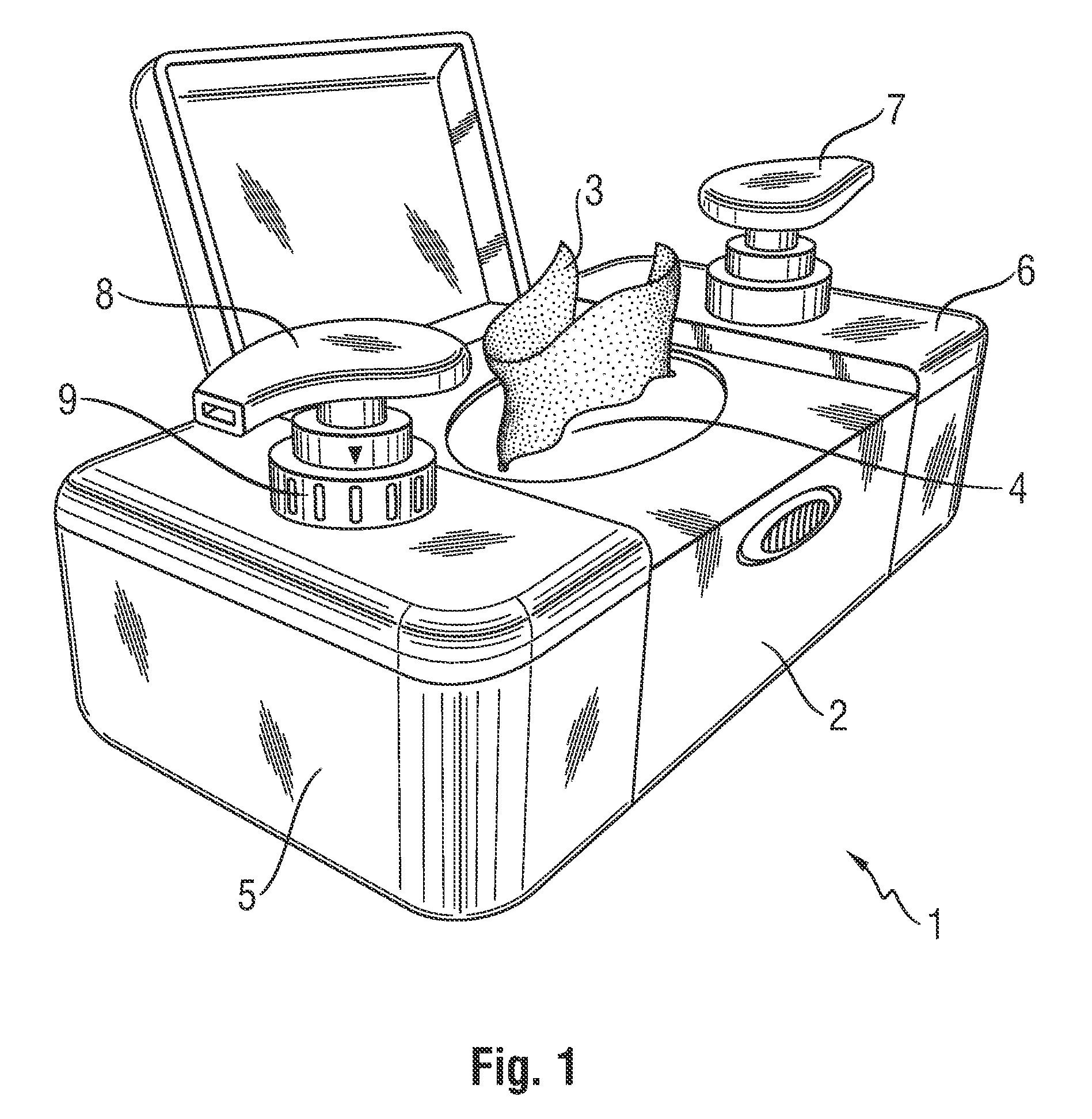 Dispenser for providing warm wipes