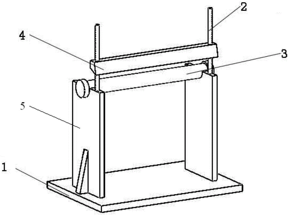 Roll paper cutting device