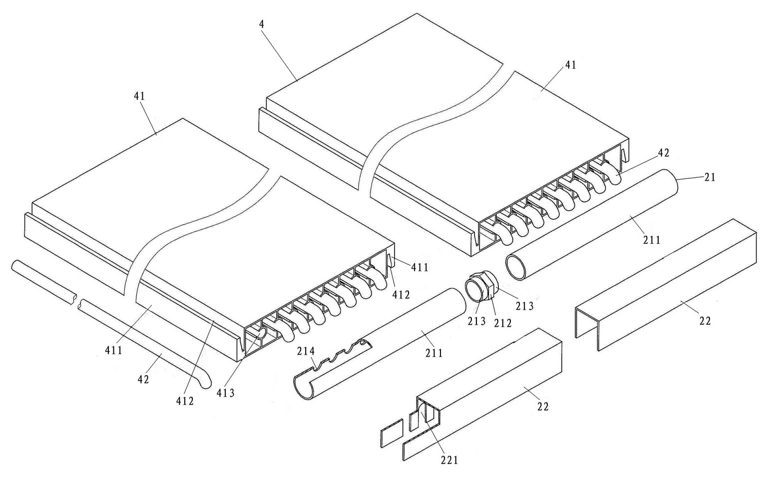 Solar heating floor