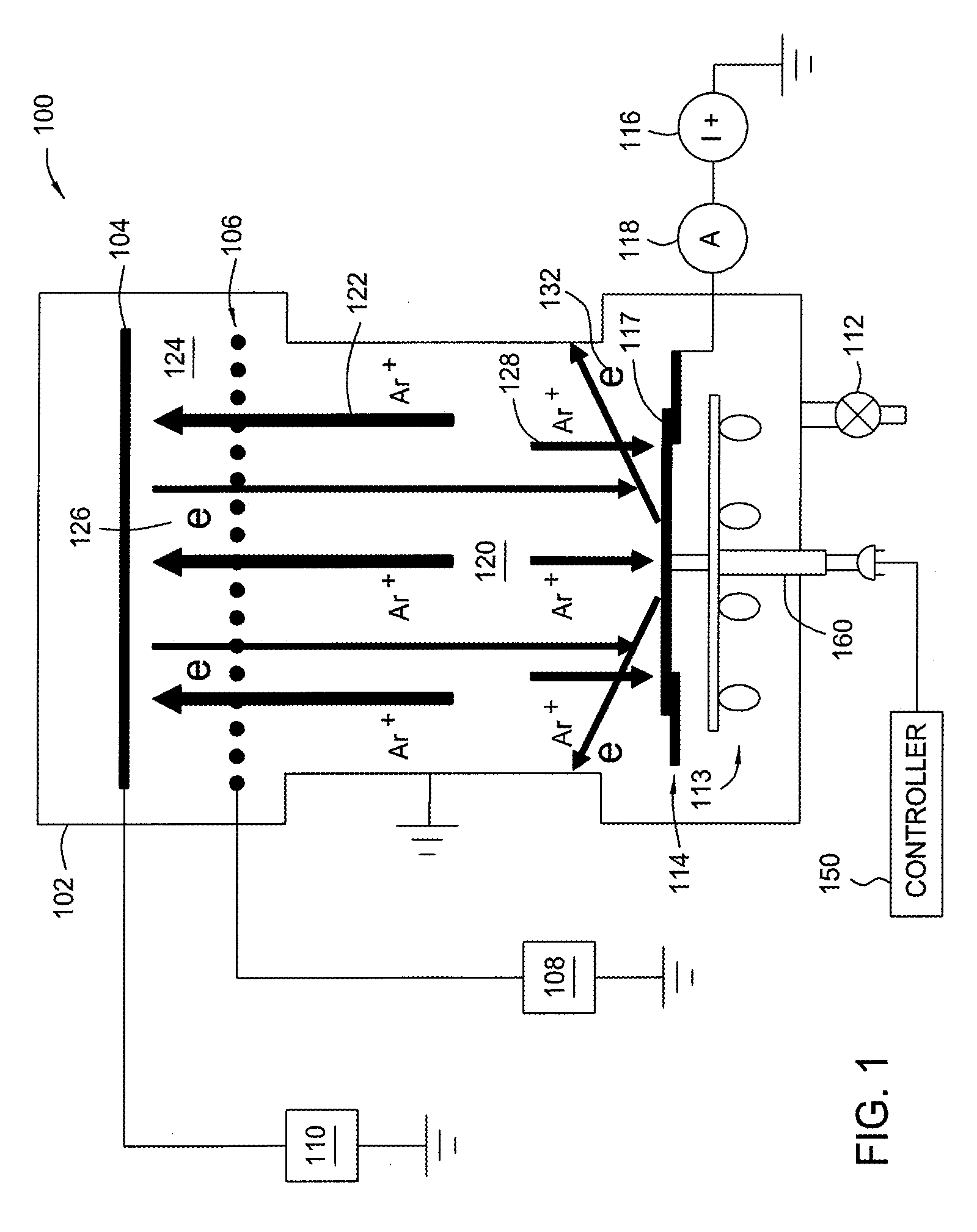 Vacuum reaction chamber with x-lamp heater