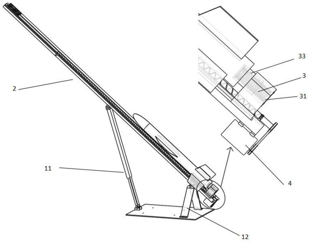 Powered teaching rocket launcher