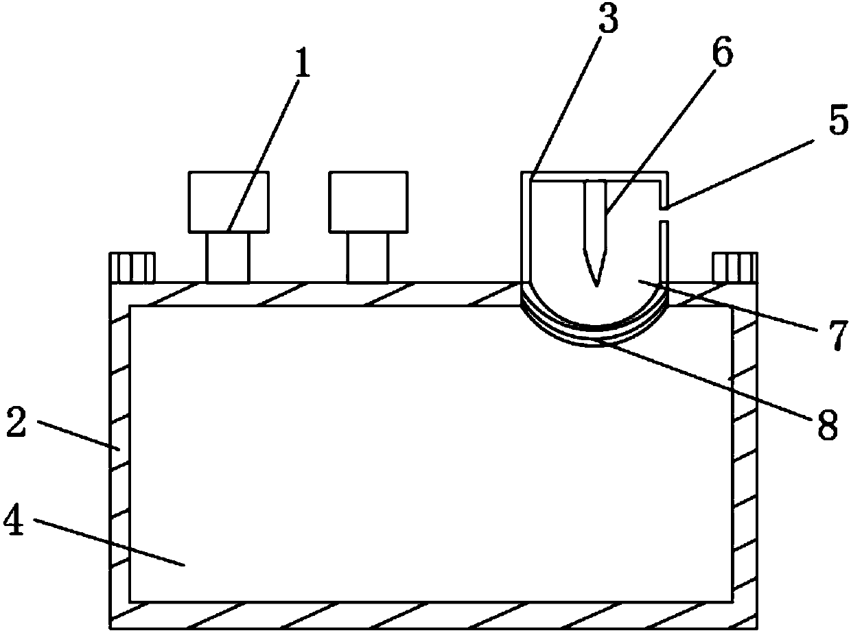 Convenient-to-install lithium-ion battery and manufacturing method thereof