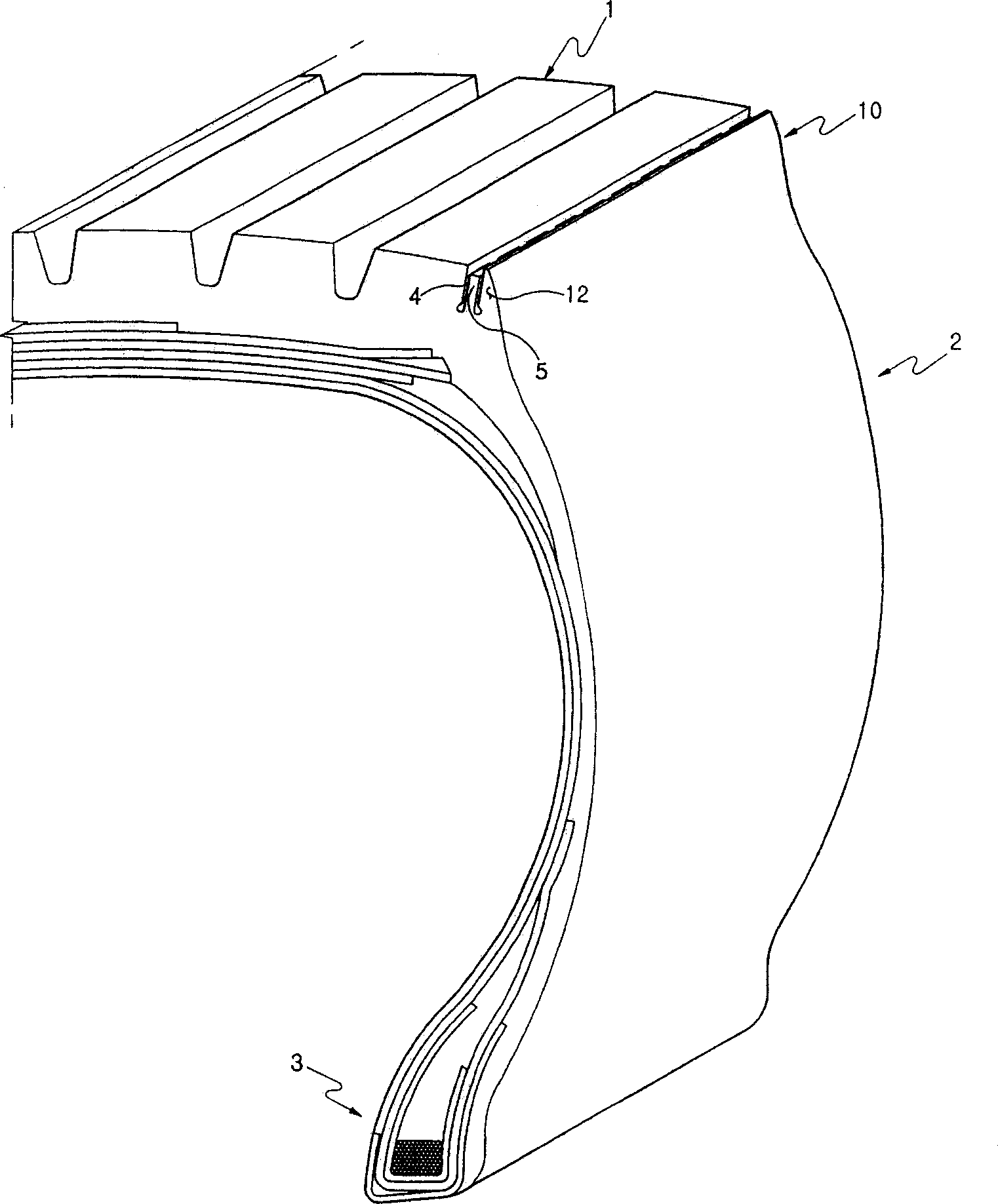 Pneumatic tire for heavy vehicle