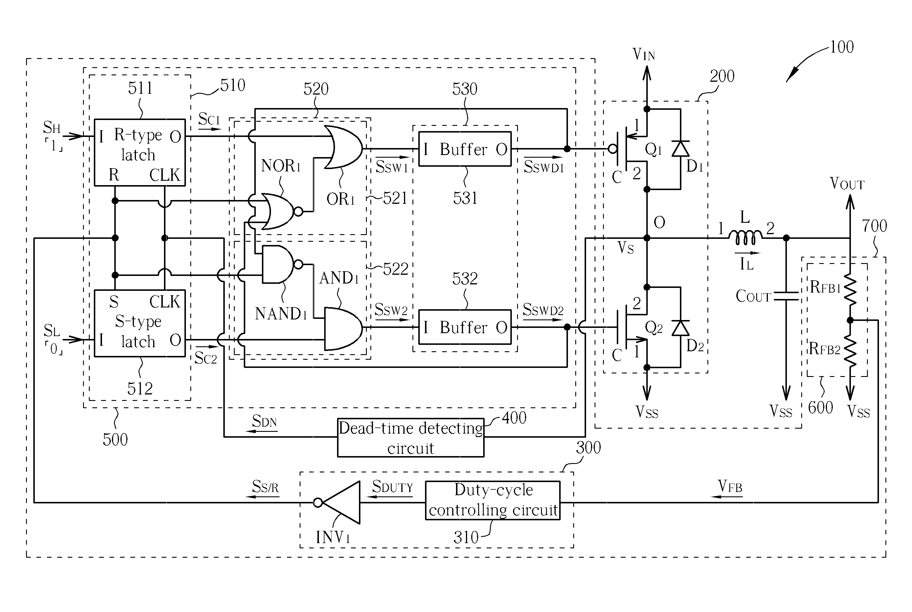 Power converting system with function of reducing dead-time