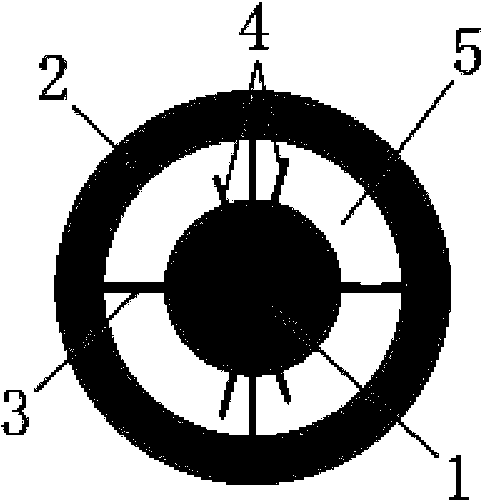 Material descending aircraft for space station