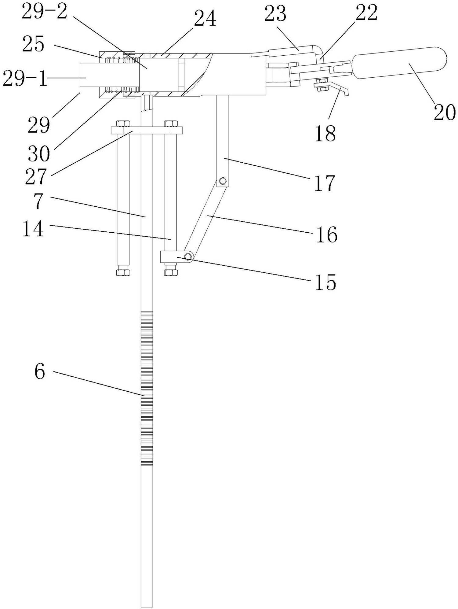 Mechanical arm climbing equipment