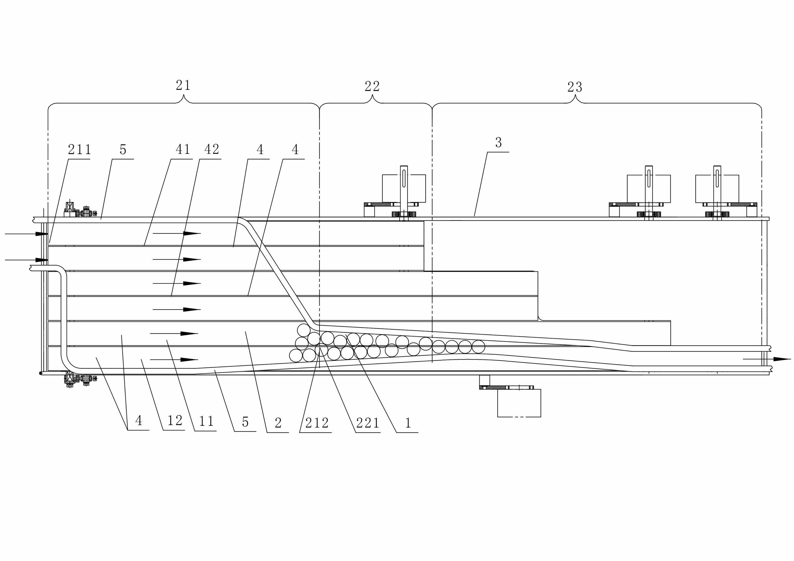 Bottle straightening machine