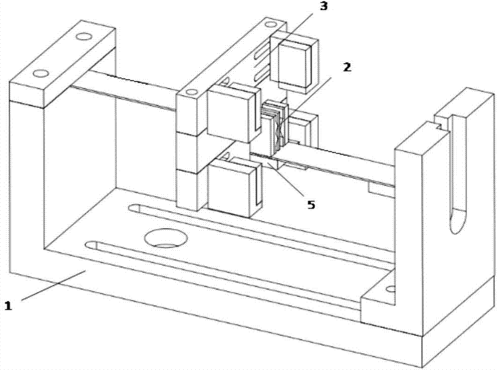 Magnetic/piezoelectric broadband vibration energy collector