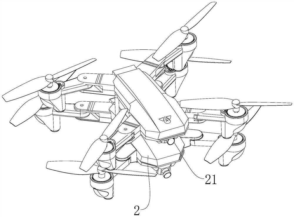 Aerial photography flight device for land protection monitoring