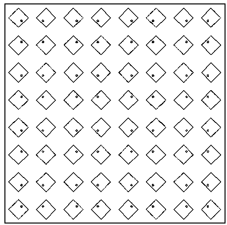 Phased-array antenna capable of realizing left-handed and right-handed circular polarization switching