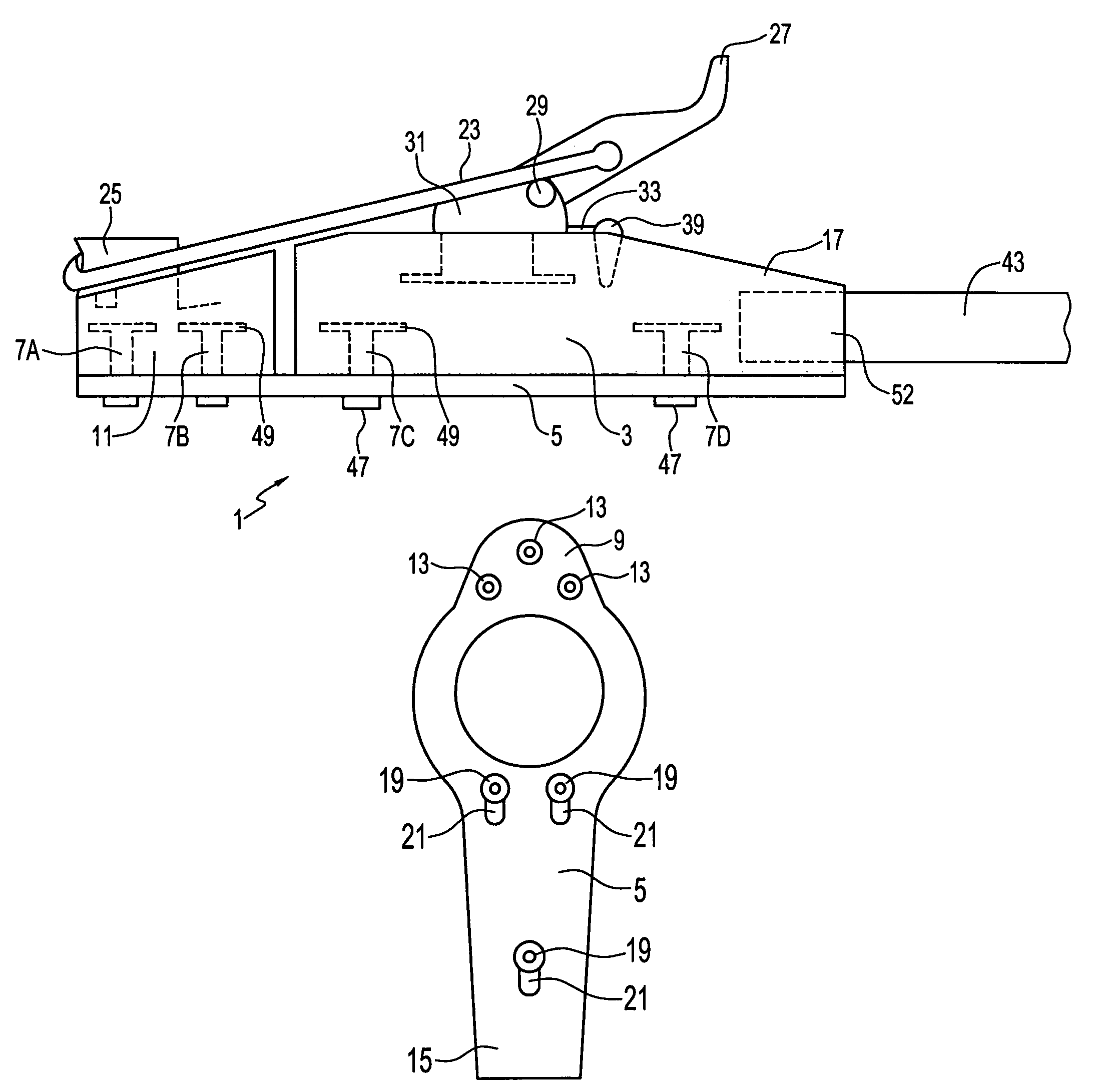 Battery cable clamp