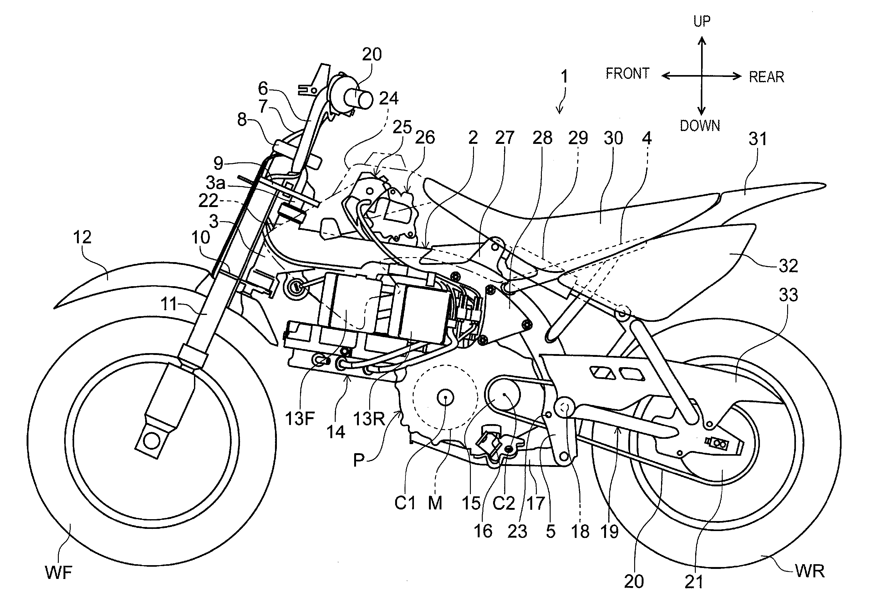 Electric motorcycle