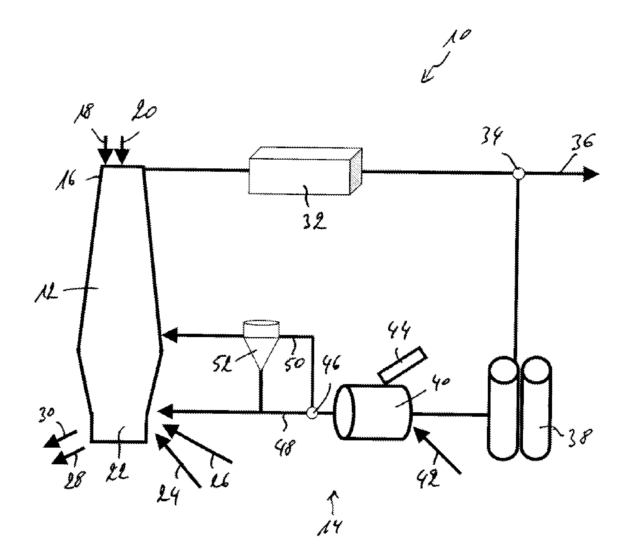 Method for operating a blast furnace and blast furnace installation