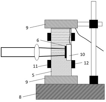 A kind of laser nano material processing method and processing system