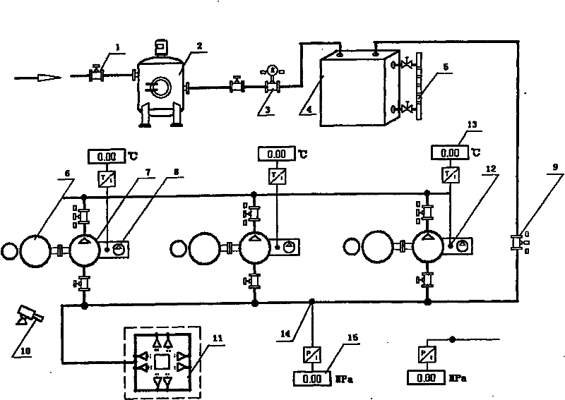 Automatic circulating water descaling system for hot-rolled rod and wire steel