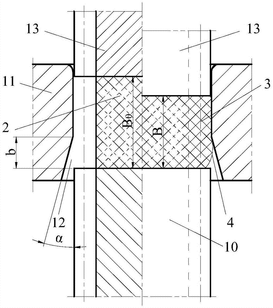 Precision forming method for straight/helical tooth cylinder gear with corners easy to fill and die