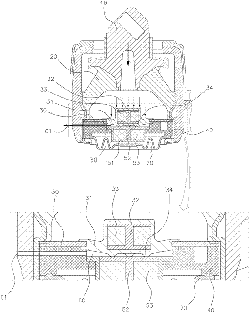 Electronic active suspension capable of bi-directional control