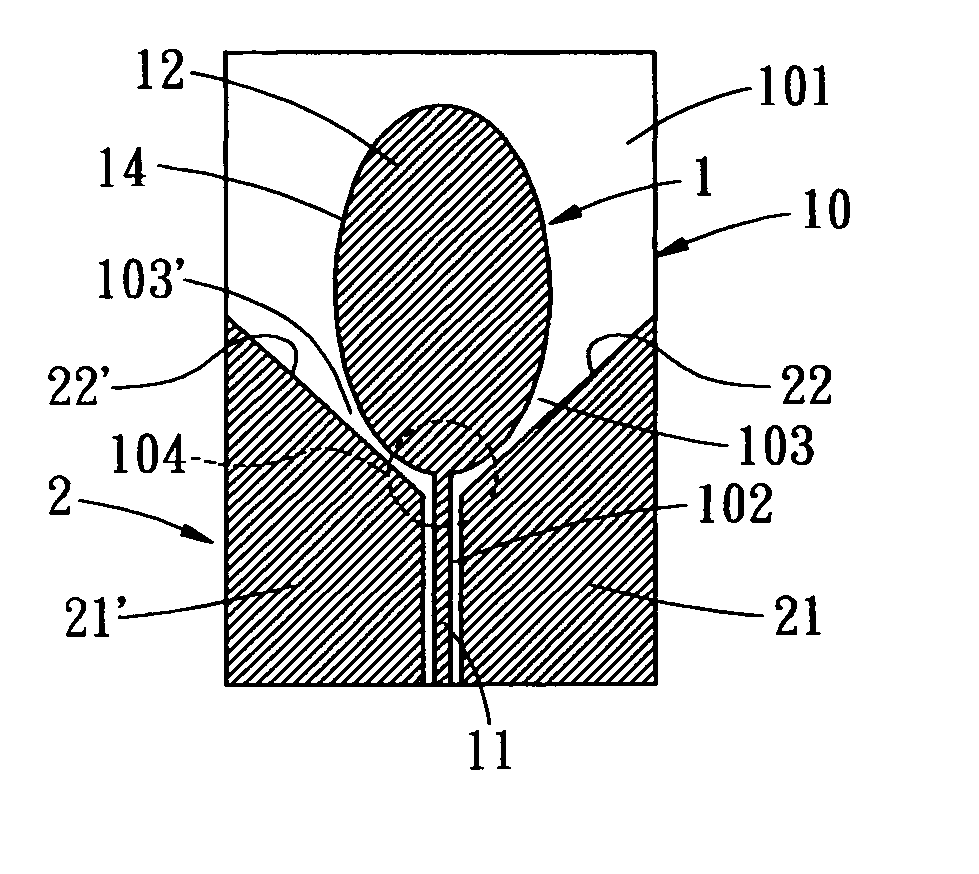 Ultra wideband planar printed volcano antenna