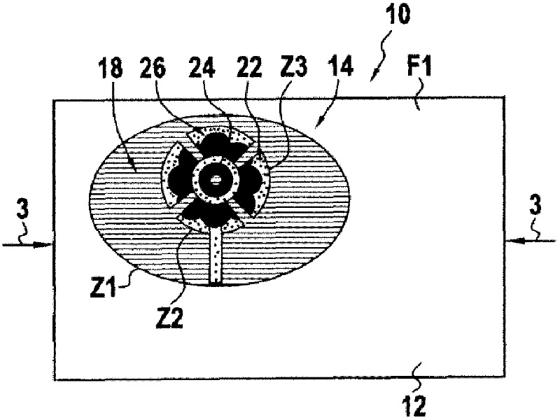 Method of manufacturing a security element for a security document