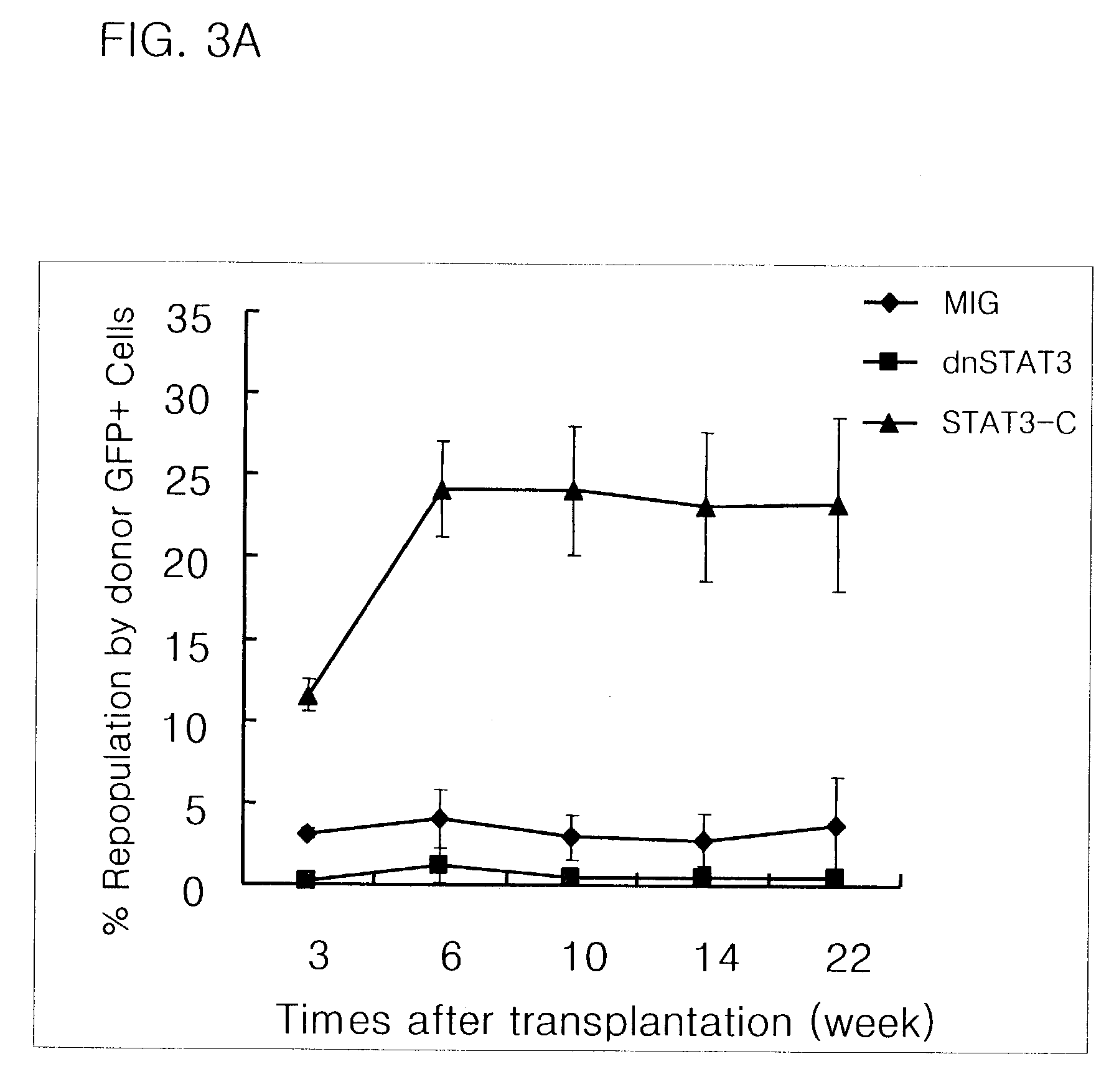 STAT3 activated stem cell