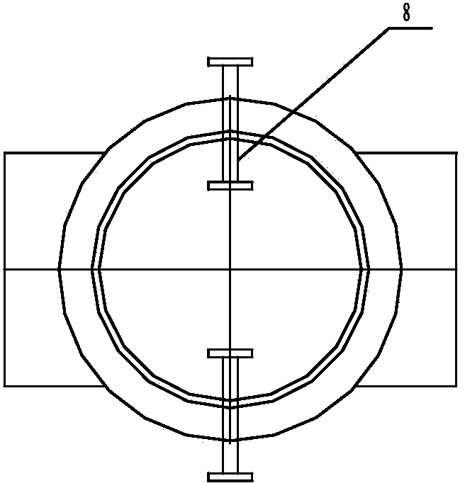 Multi-functional upper expanding device for producing antimony trioxide