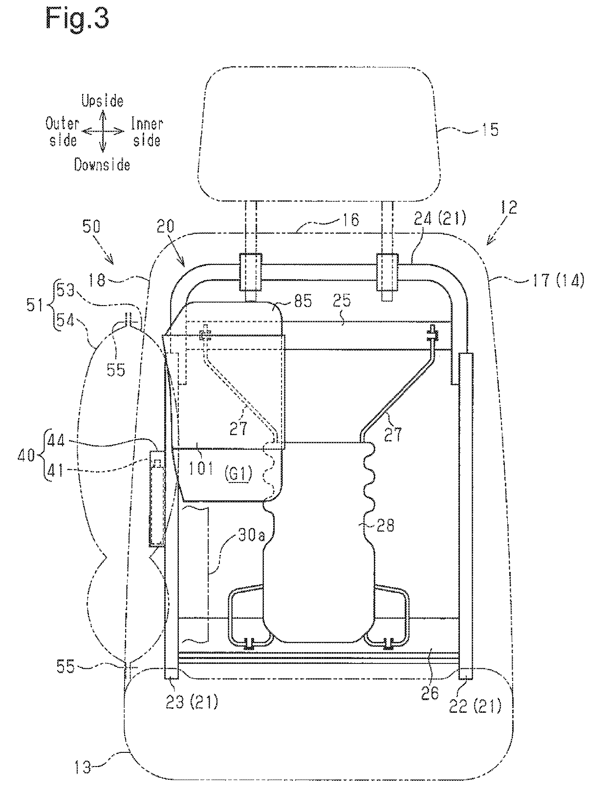 Side airbag apparatus