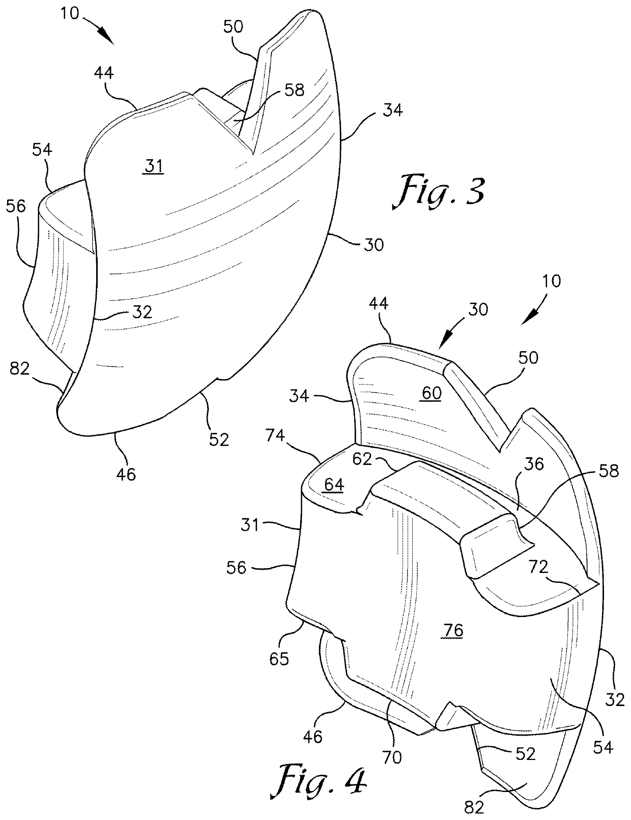 Snore reducing mouthpiece