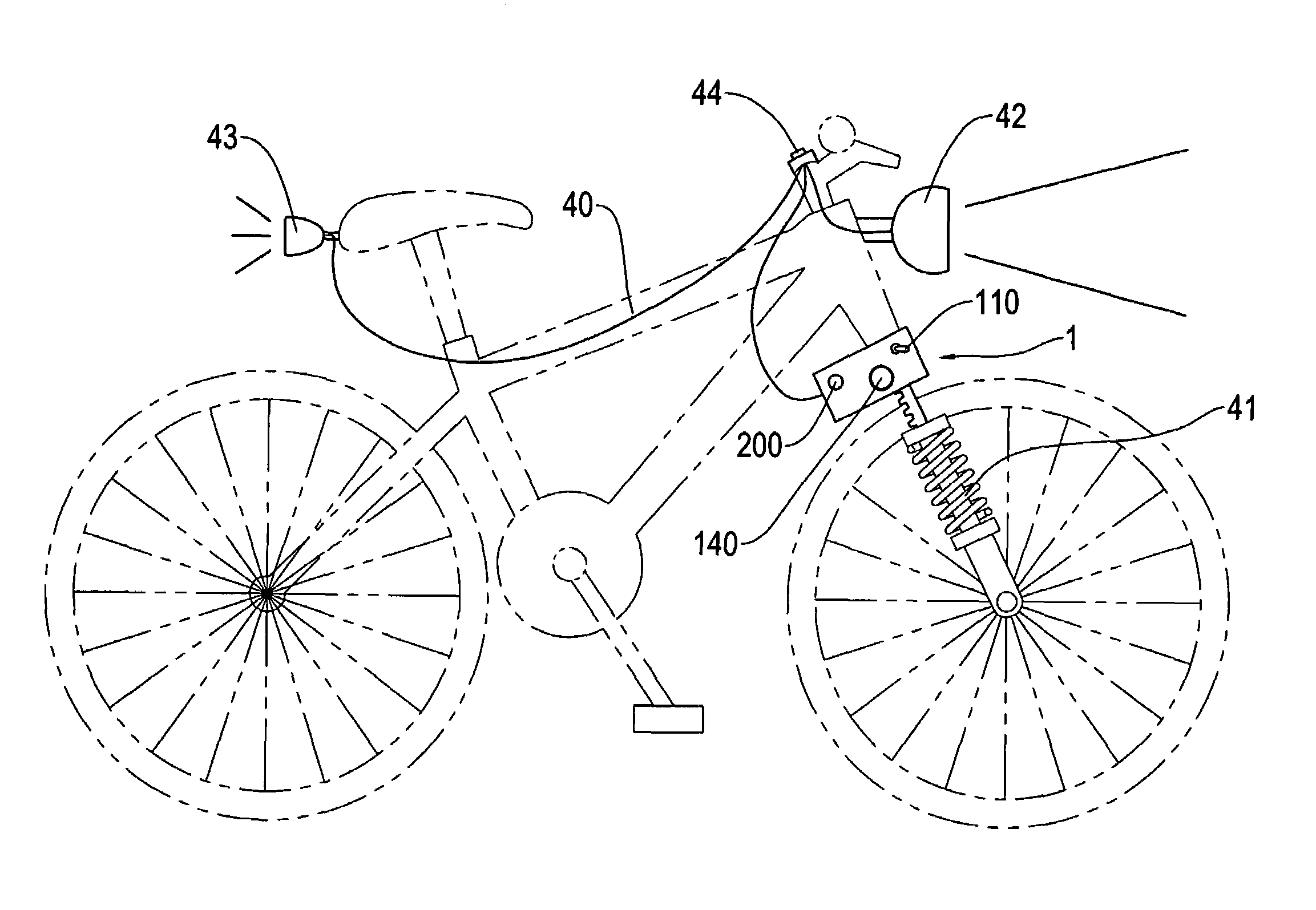 Shock-absorbable electricity-producing apparatus