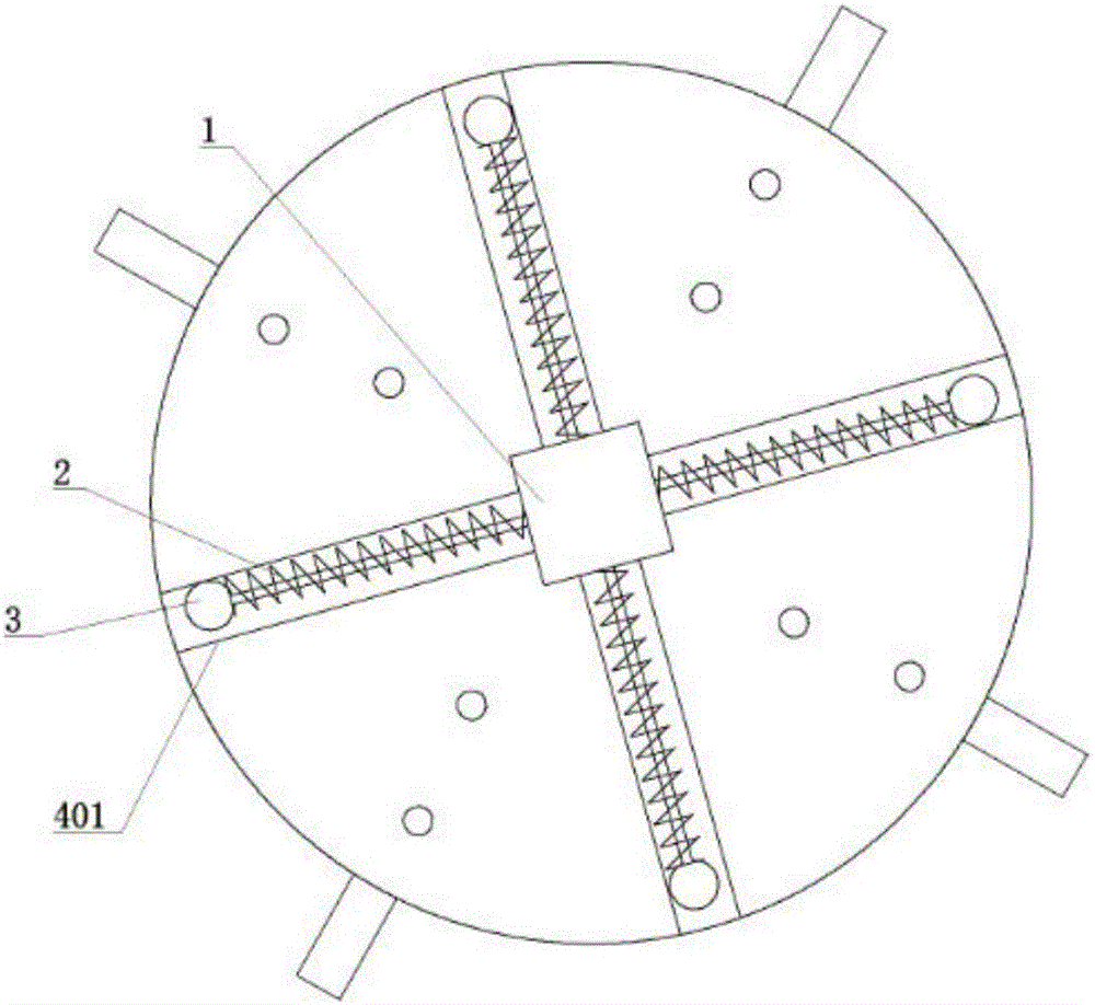 A communication iron tower deformation automatic detection device and detection method