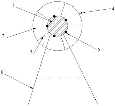 Wood bundling steel wire roller